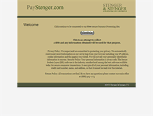 Tablet Screenshot of paystenger.com